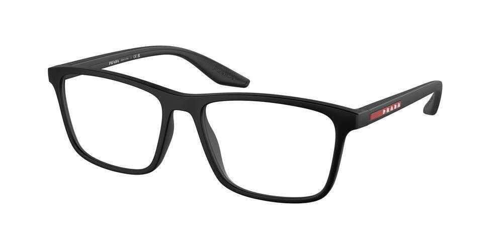 NWT Prada PS01QV-DG01O1-56 Black 56mm Glasses
